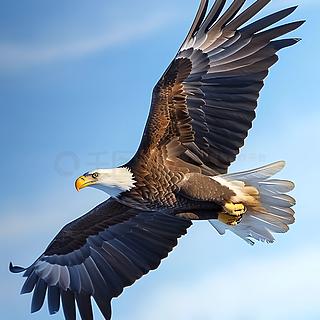 雄鹰飞翔