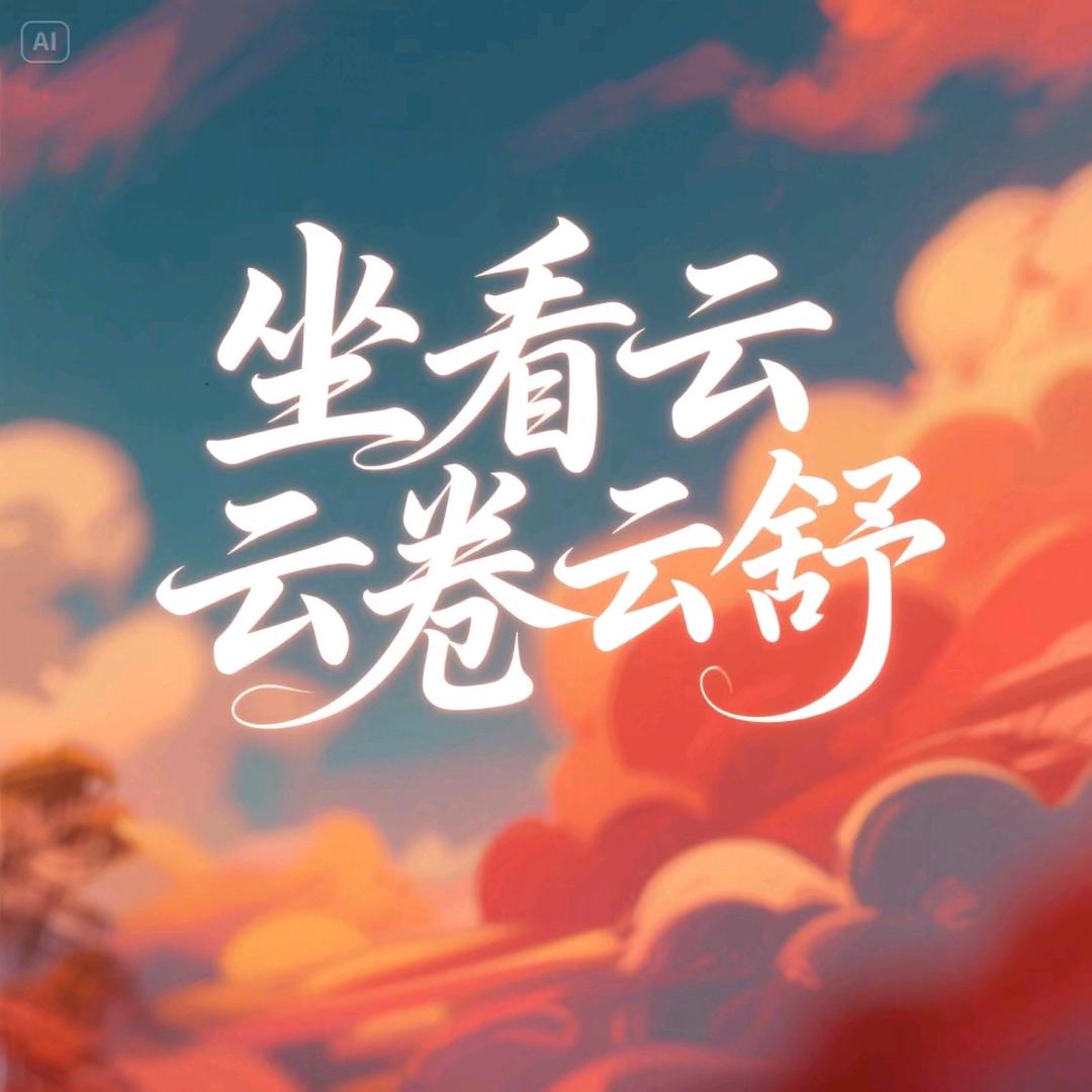 坐看云卷云舒