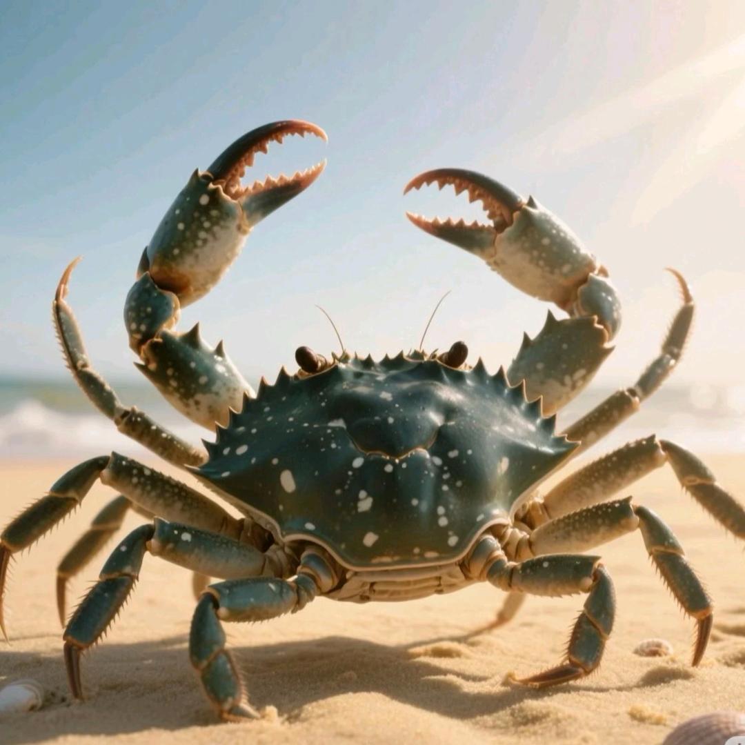 爷爷家的生态蟹