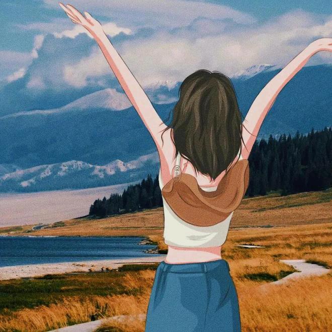 @雨中漫步