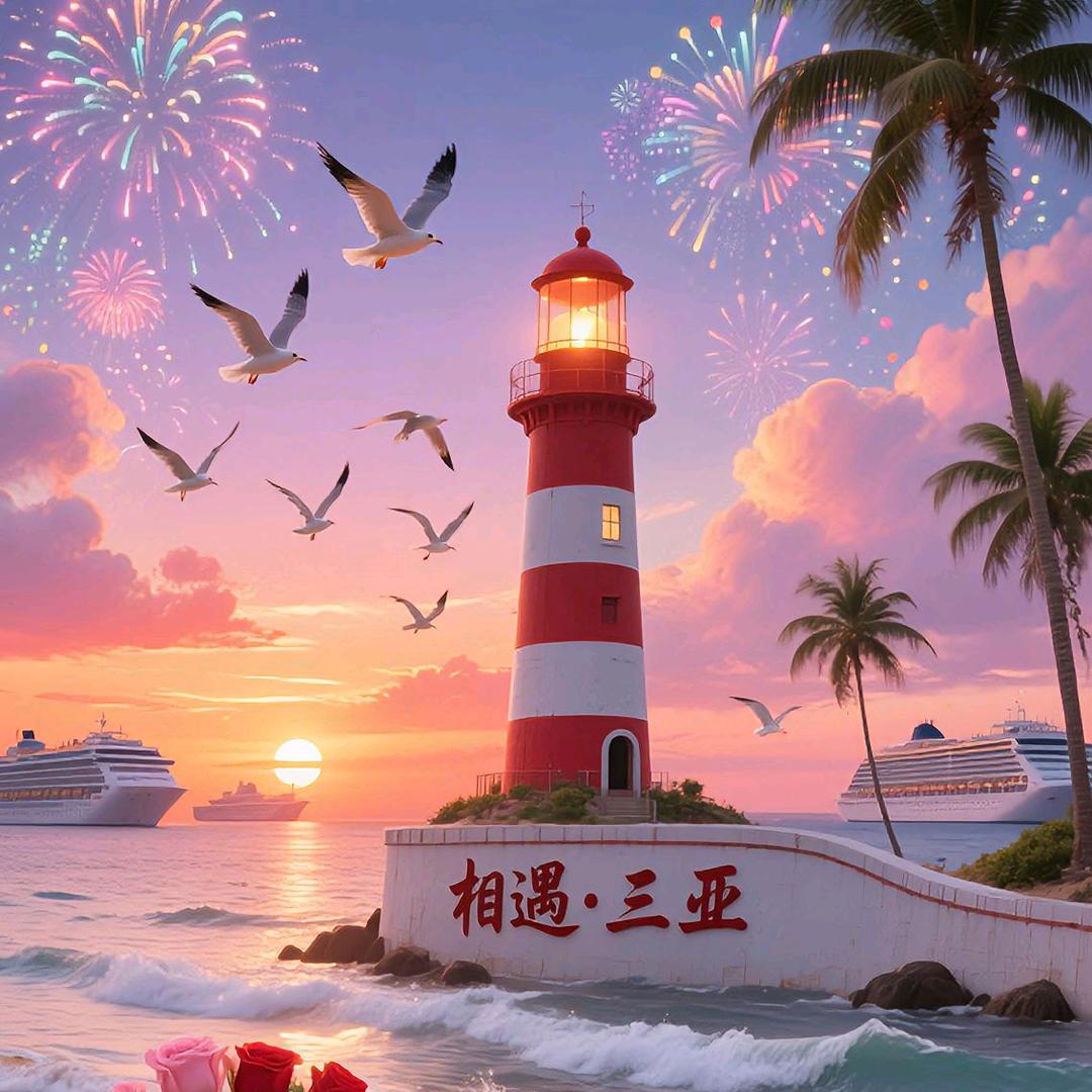相遇·三亚沙滩代写