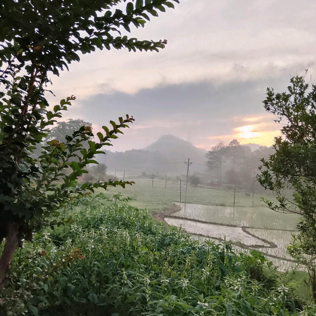 夕阳余晖