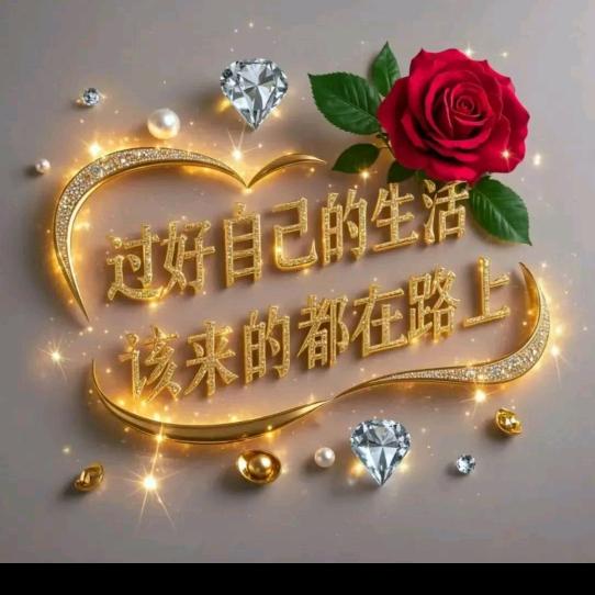 坚强的我，加油