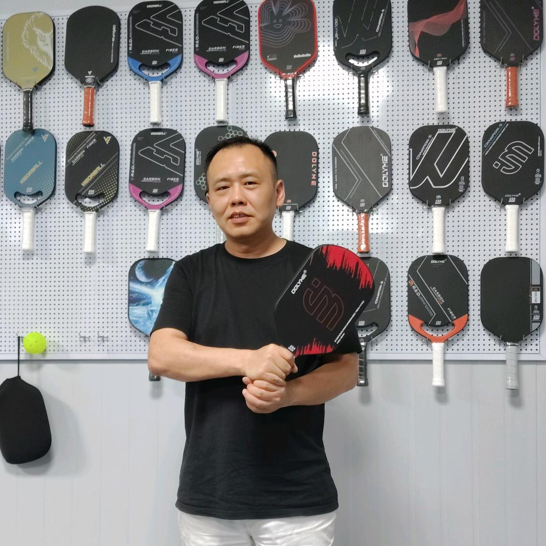 维途热压一体匹克球拍