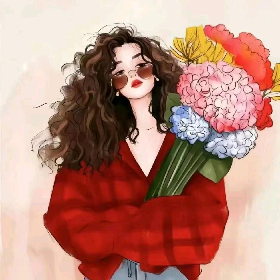 美丽的花。