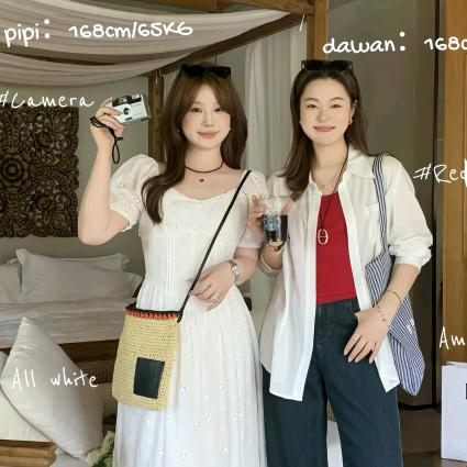 大婉酱微胖-爆款穿搭