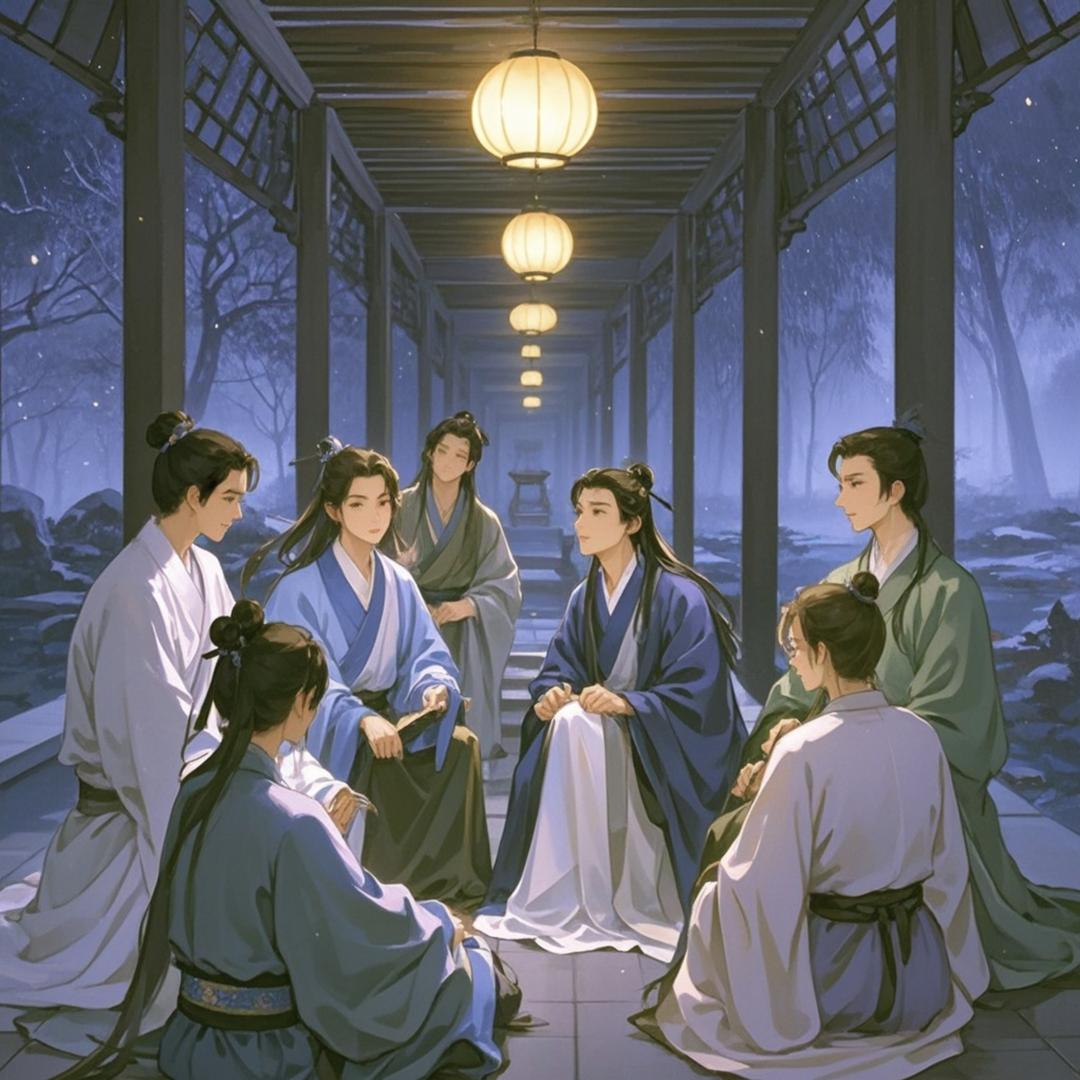 北廊夜话