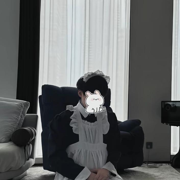 一片绿色星星藓