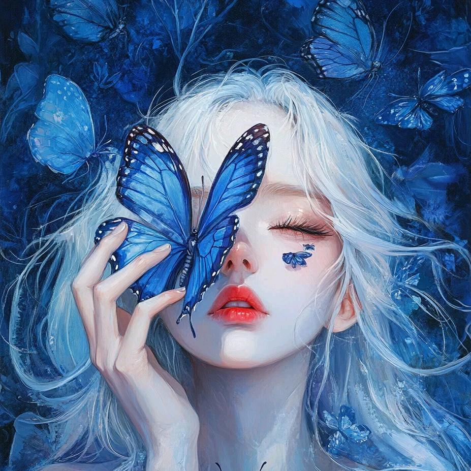 💕 蓝色妖姬 ৡᩚ࿐