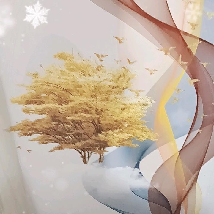 站在石上望月亮