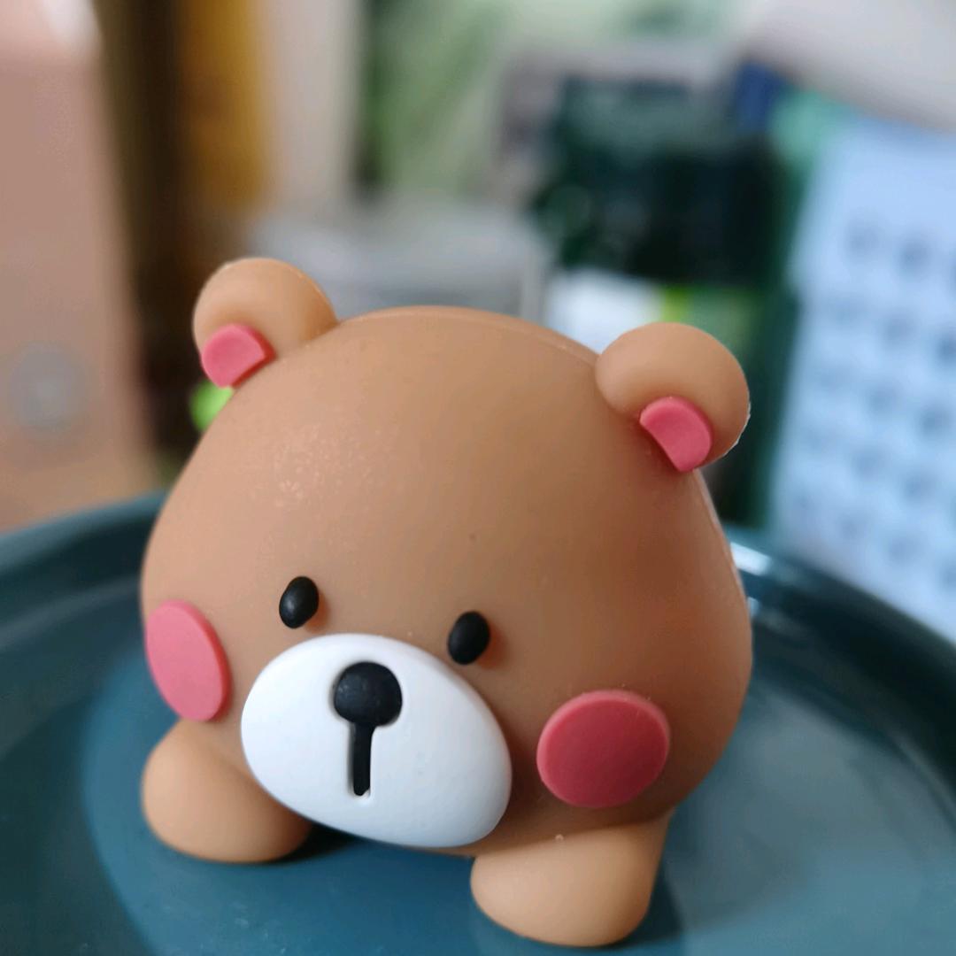 小熊慢跑