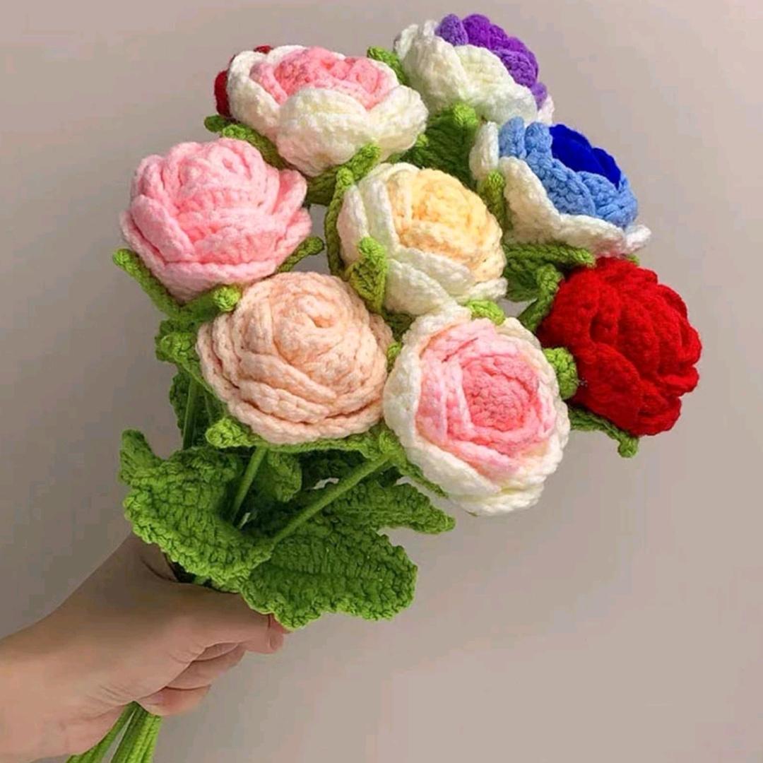欢织手工花