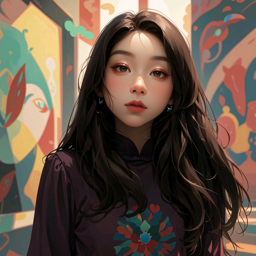 圆墩墩的乔木
