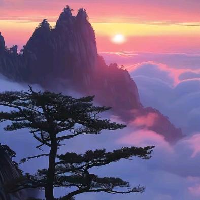 云海。