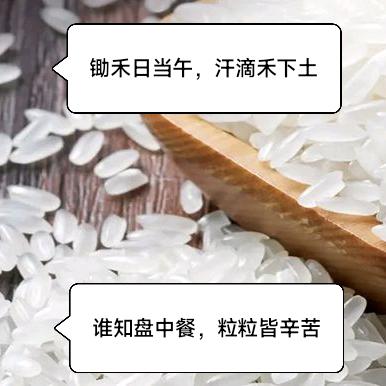 “水稻米成”