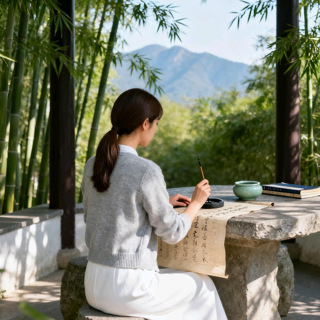 徐晓 学书（对联）