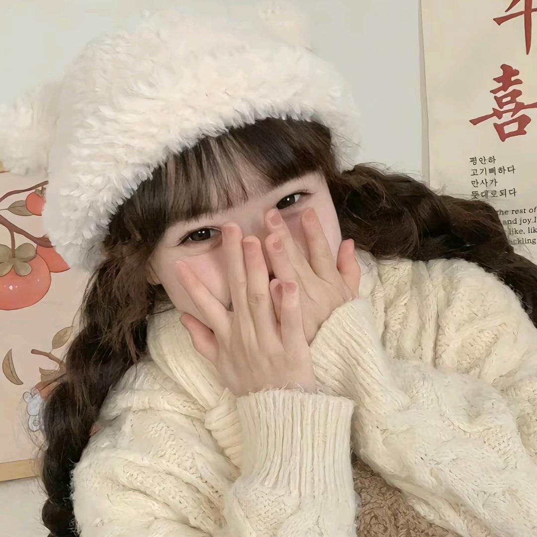 狂拽酷炫的文静小女生头像