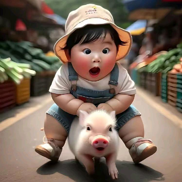骑猪追剧