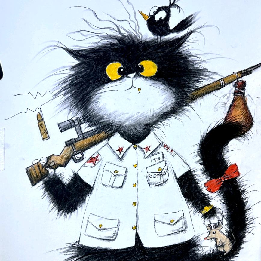 怪捣山猫