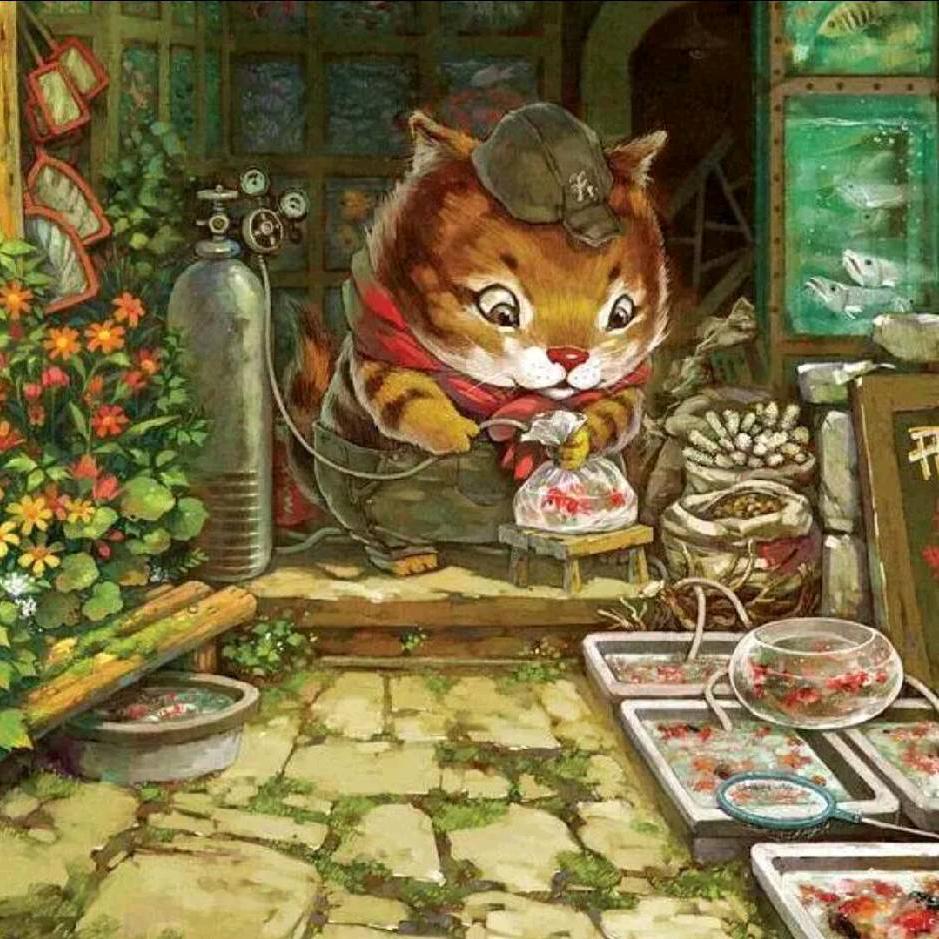 猫肥头像