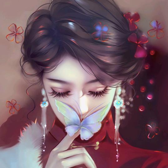 胭脂咒语头像