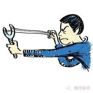 一个大弹弓