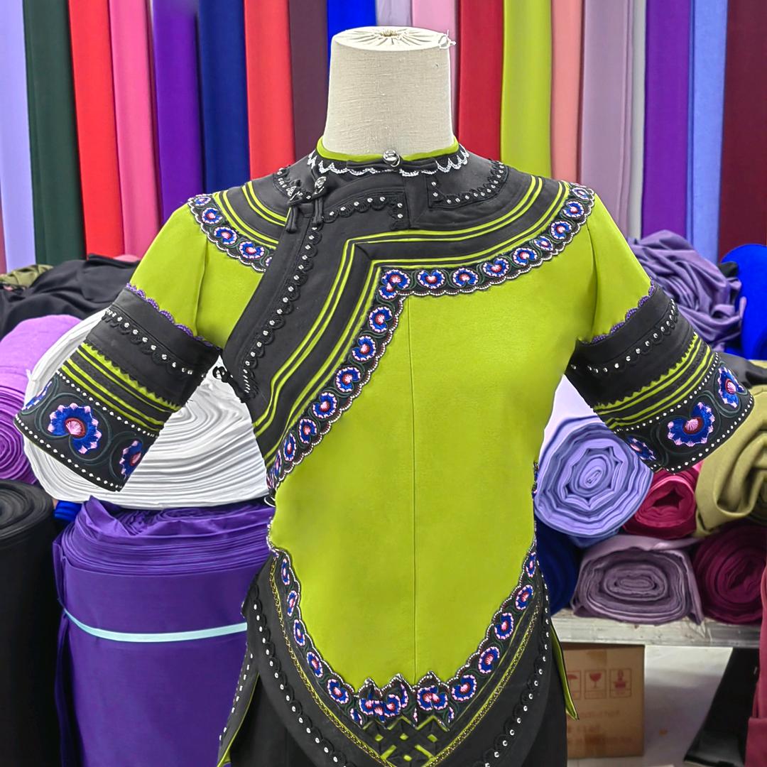 时尚民族服装布料批发