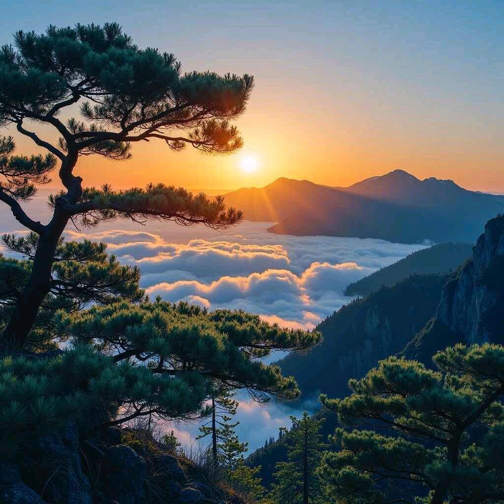 夏日的阳光