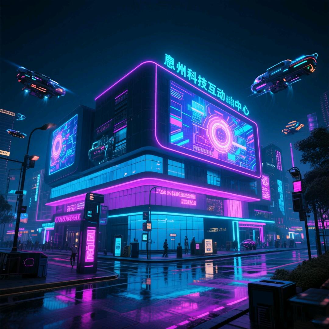 惠州港惠科技互动中心