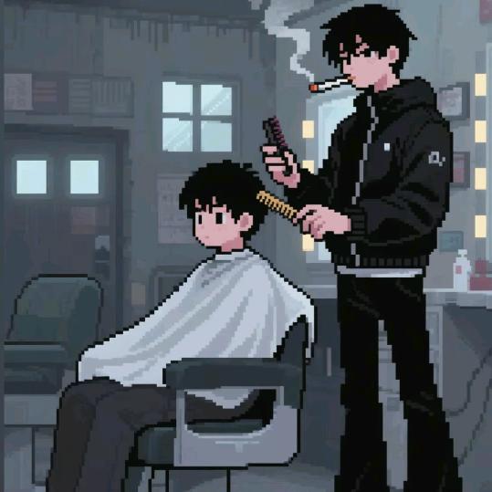 AS造型美发个人工作昊燃