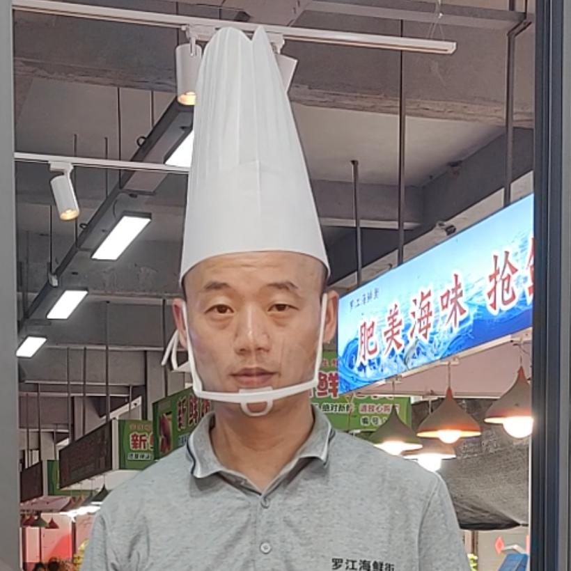 罗江海鲜街 卖海鲜的小张