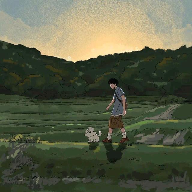 那天狗在我前头