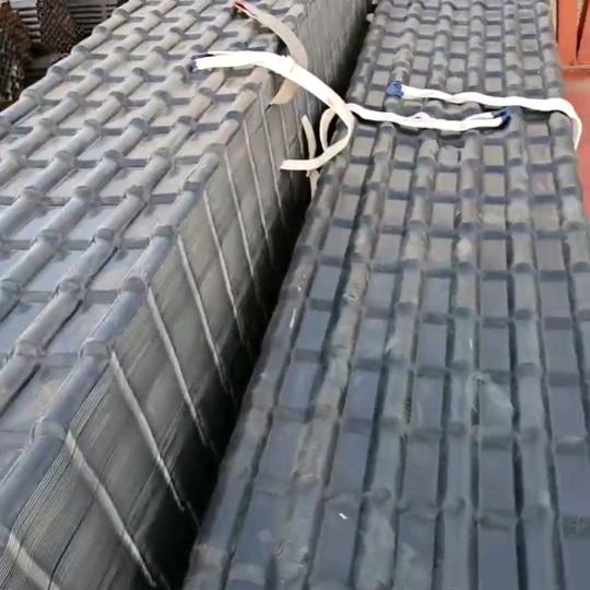 树脂瓦厂家直销，专业承接树脂瓦房顶工程