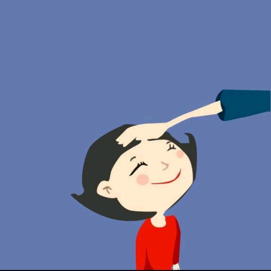 仰头见月