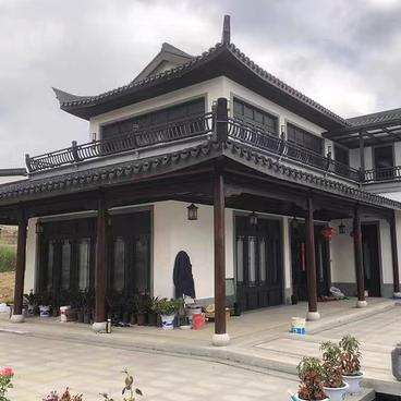 湖北铝构件仿古门窗源头工厂4/霞