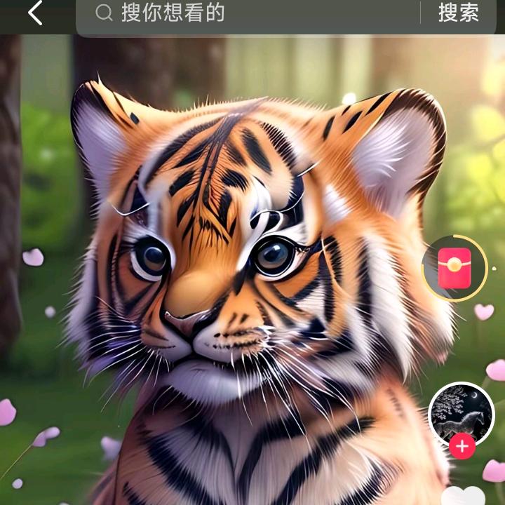 呆萌虎