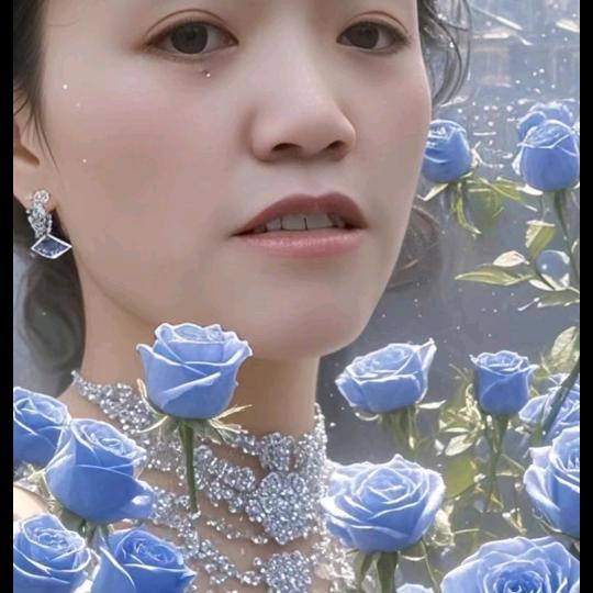 张朝美开玩笑的，直播间