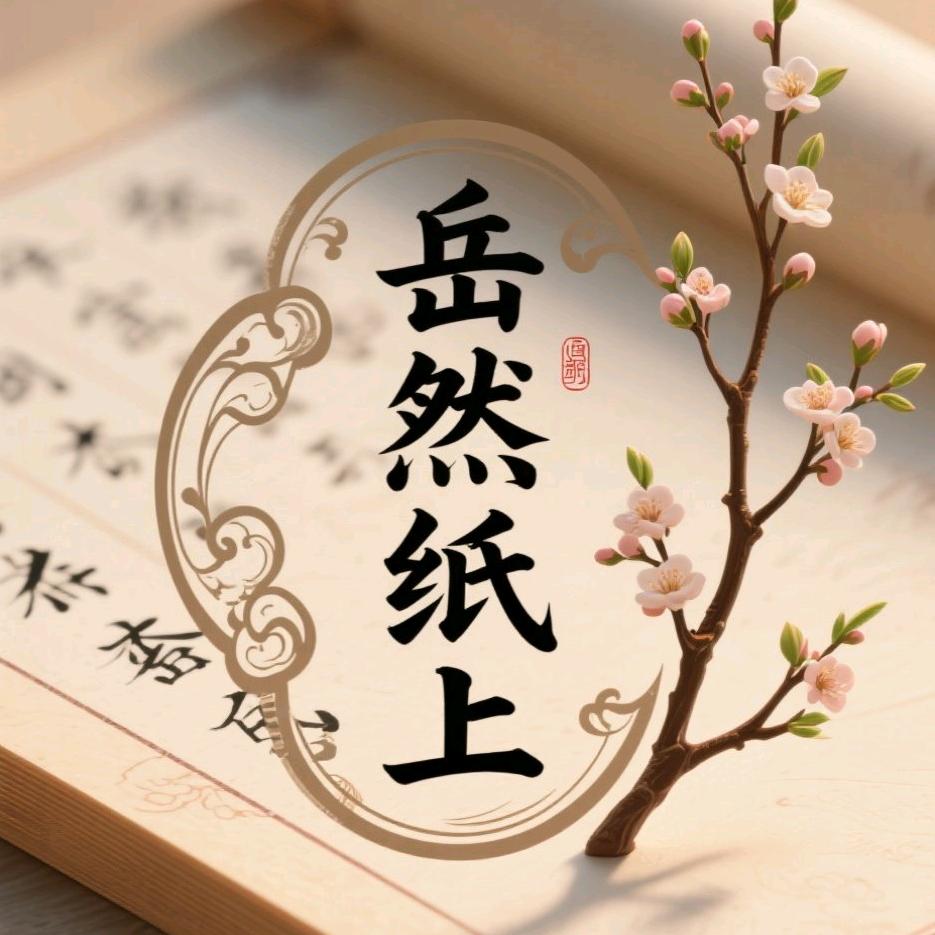 岳然纸上