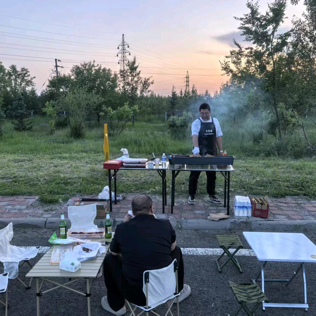 张北•日落撸串•小龙虾