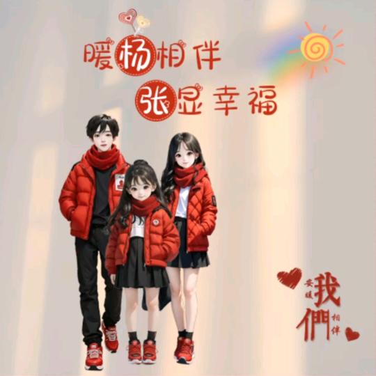 暖杨相伴~张显幸福