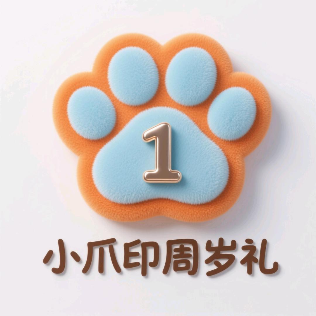 小爪印周岁礼