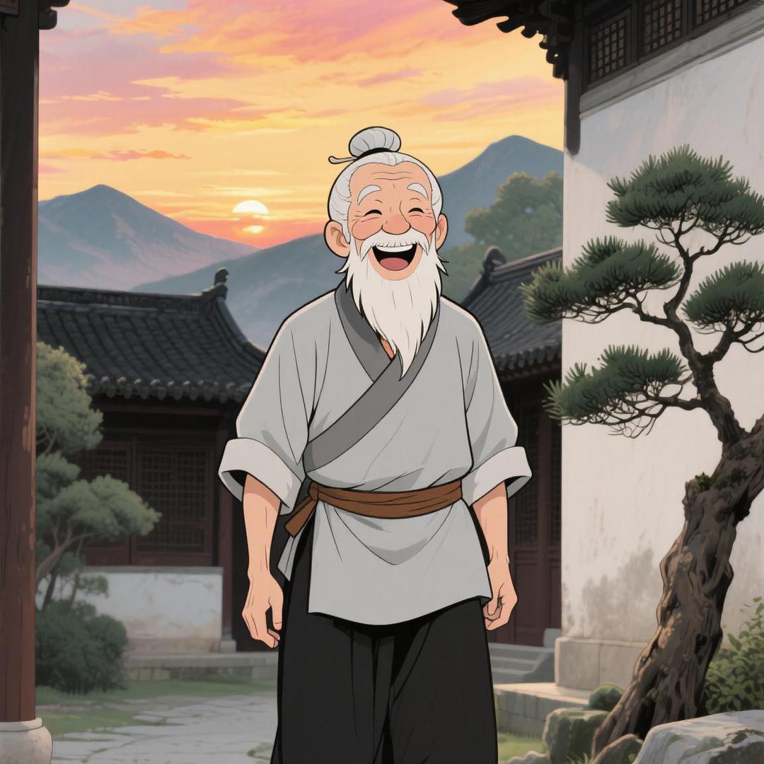 赵老头爱跳操