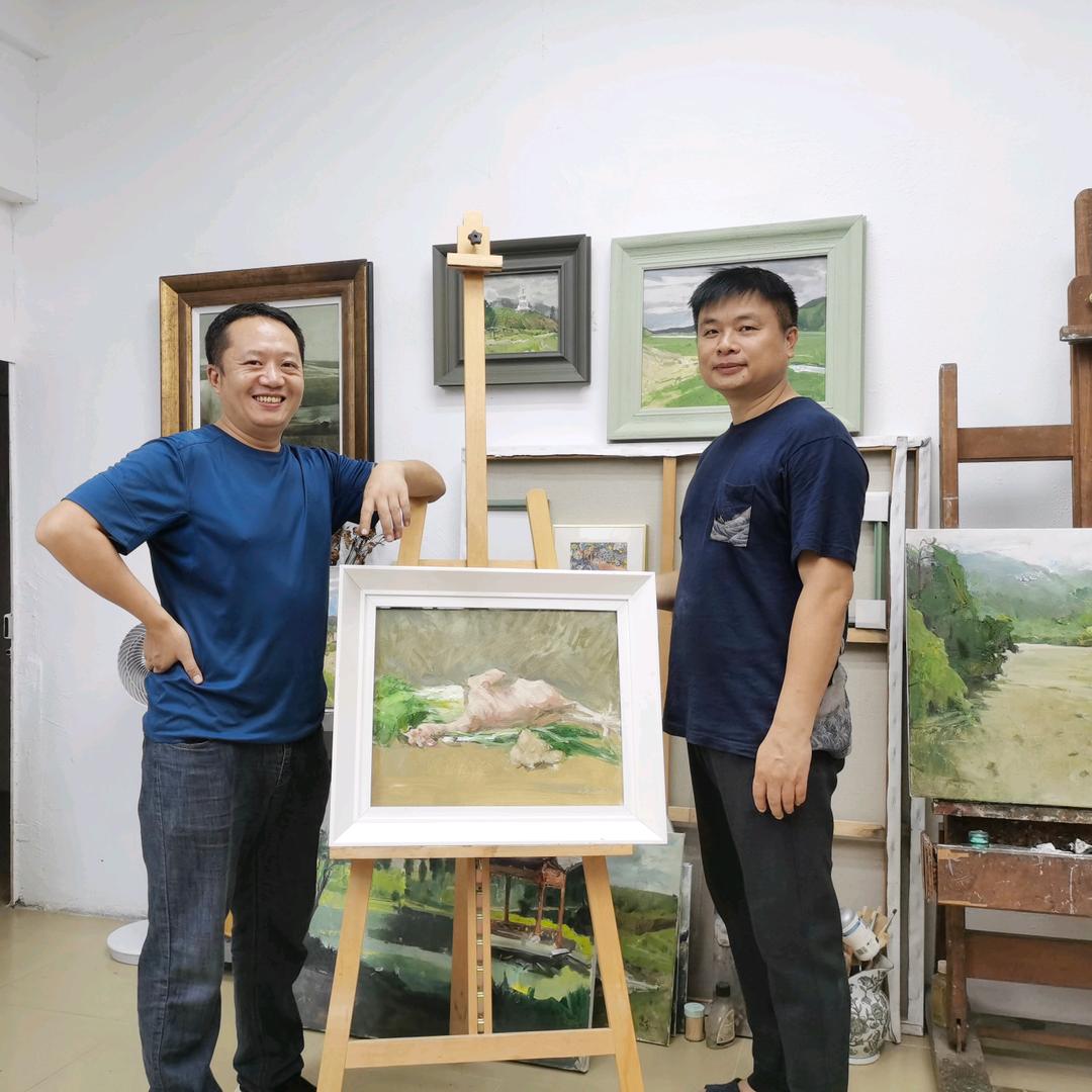 【喜画艺术】人物肖像油画网课