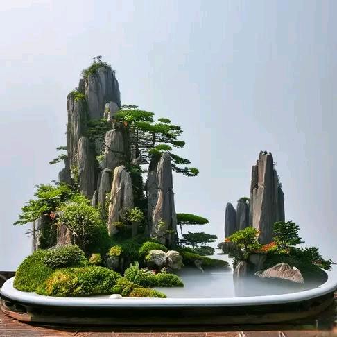 山水盆景
