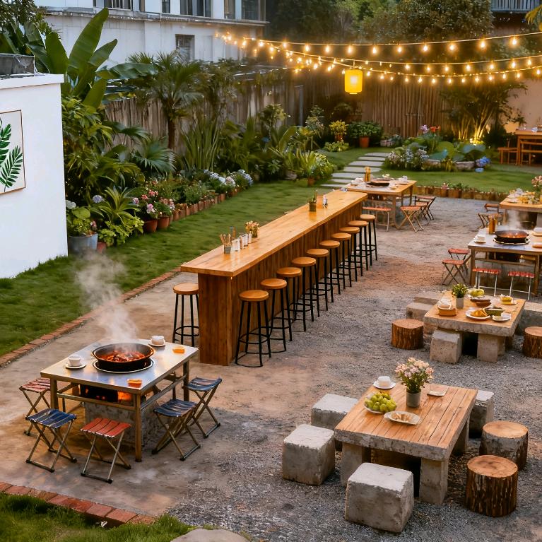 野行呀·地摊铜锅涮肉烤肉