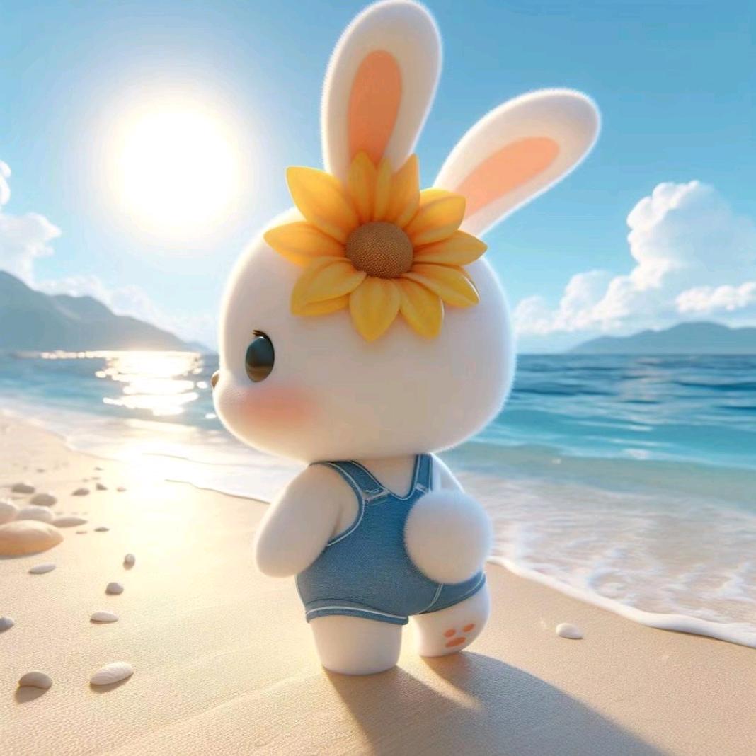 小兔弹棉花