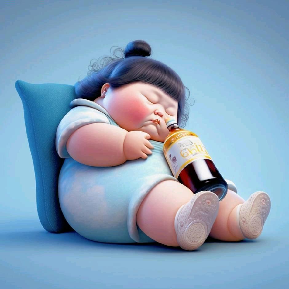 醉酒的胖妞