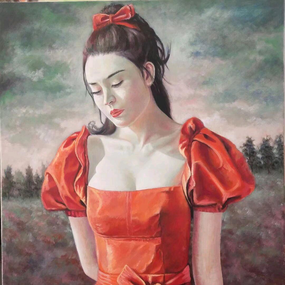 展人体之油画