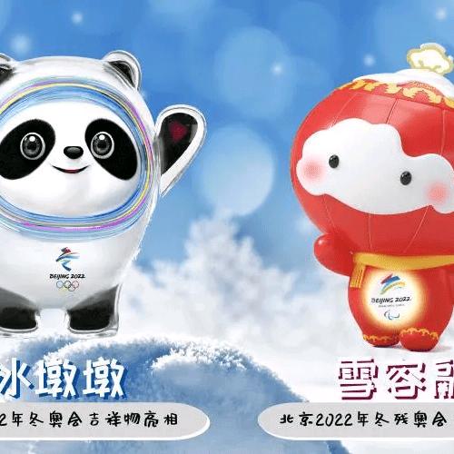 冰墩墩🌸🌺雪融融