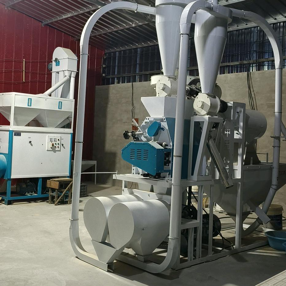 农村自磨面粉加工